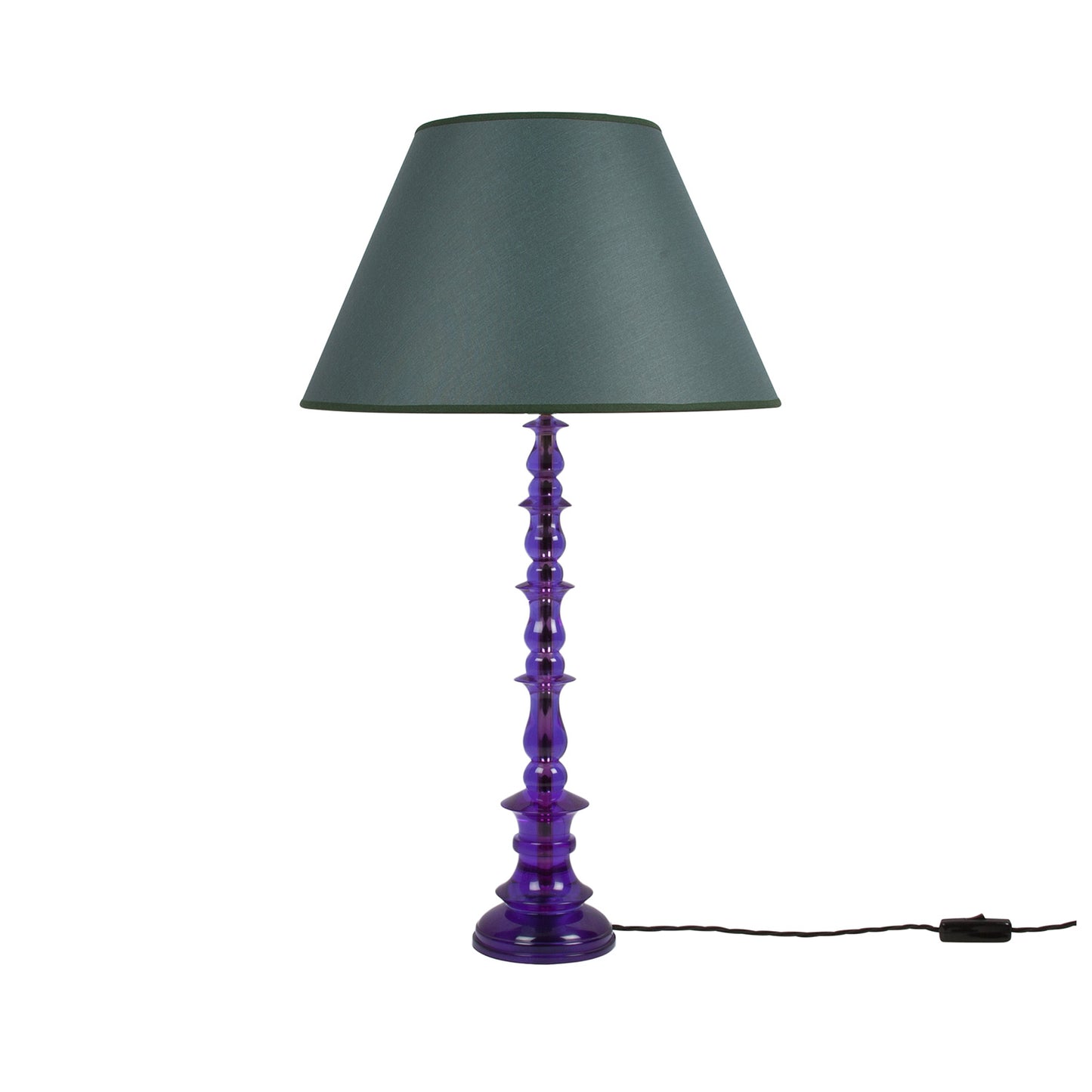 Spring Resin Lamp Purple