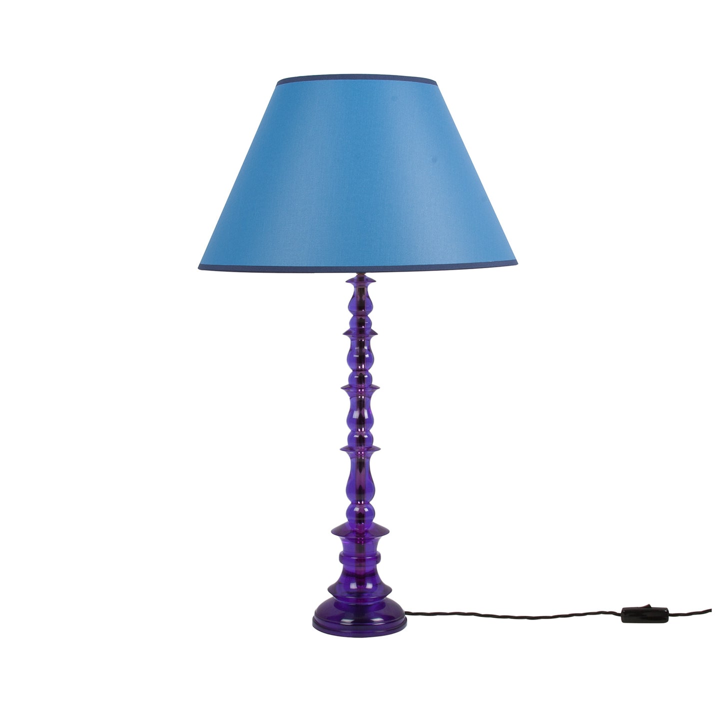 Spring Resin Lamp Purple