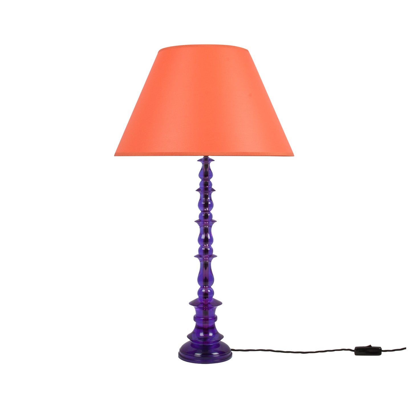 Spring Resin Lamp Purple