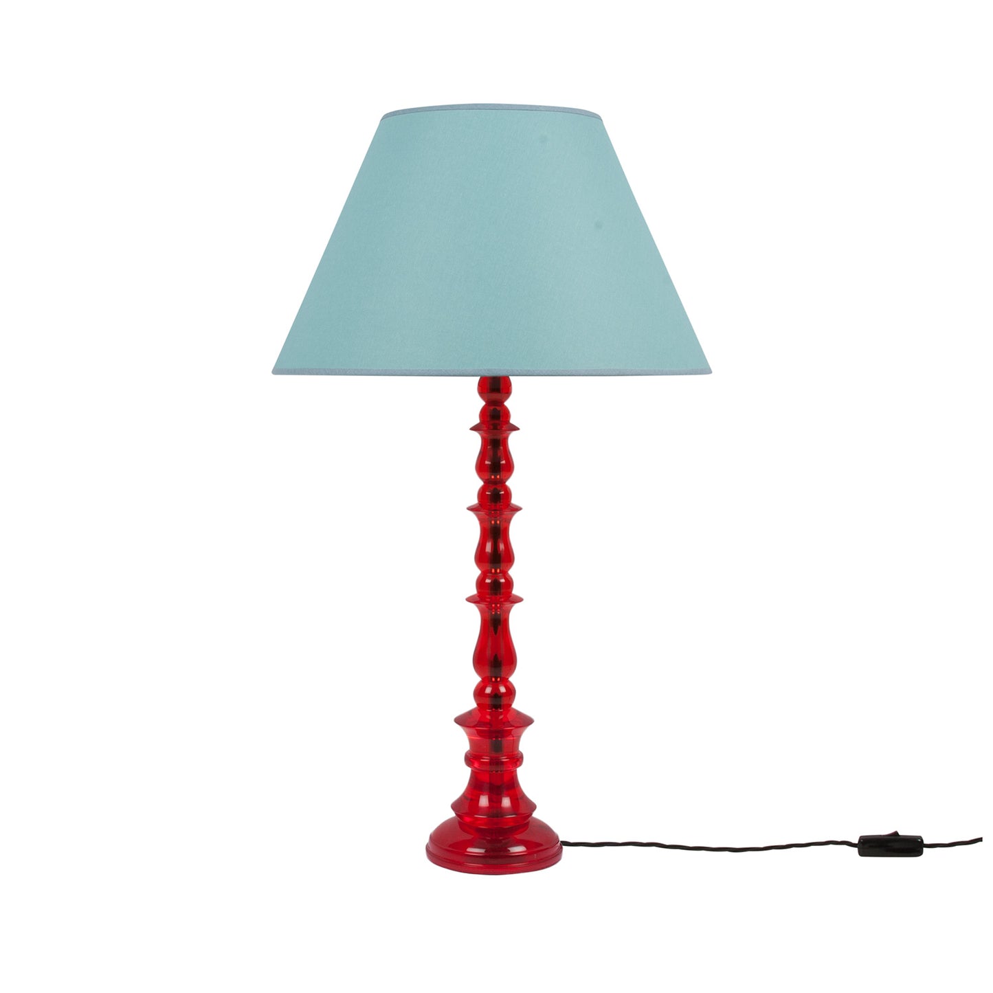 Spring Resin Lamp Red