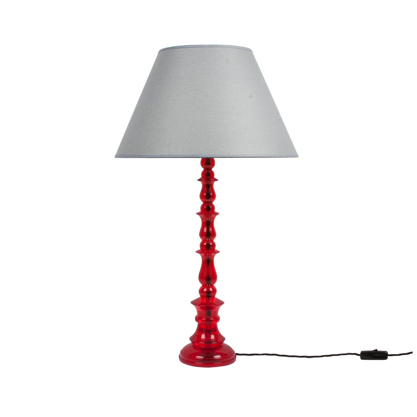 Spring Resin Lamp Red