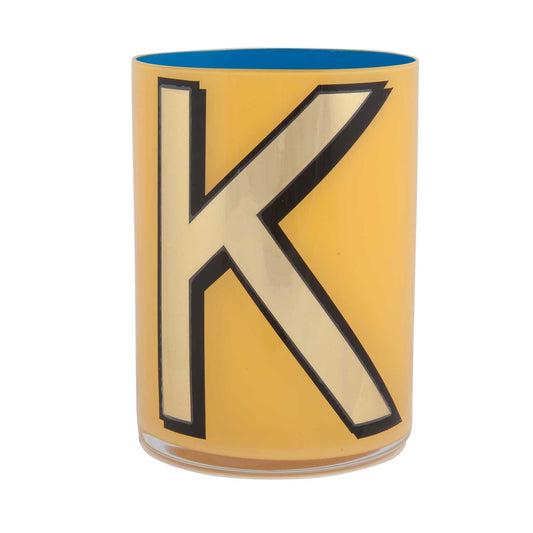 Alphabet Brush Pot - K