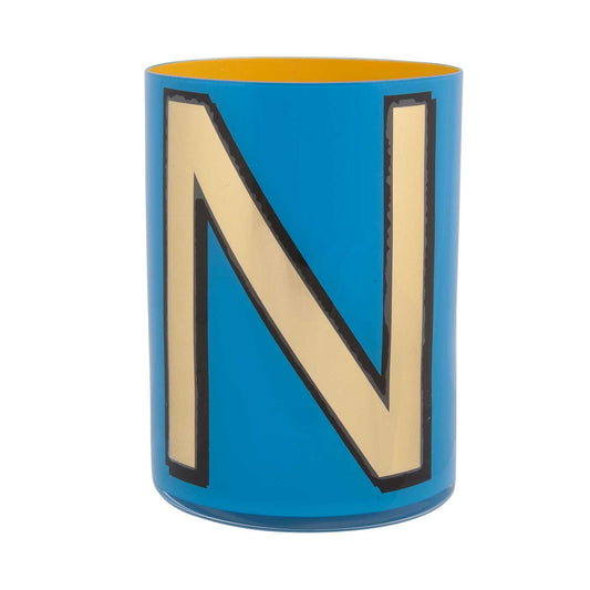 Alphabet Brush Pot - N