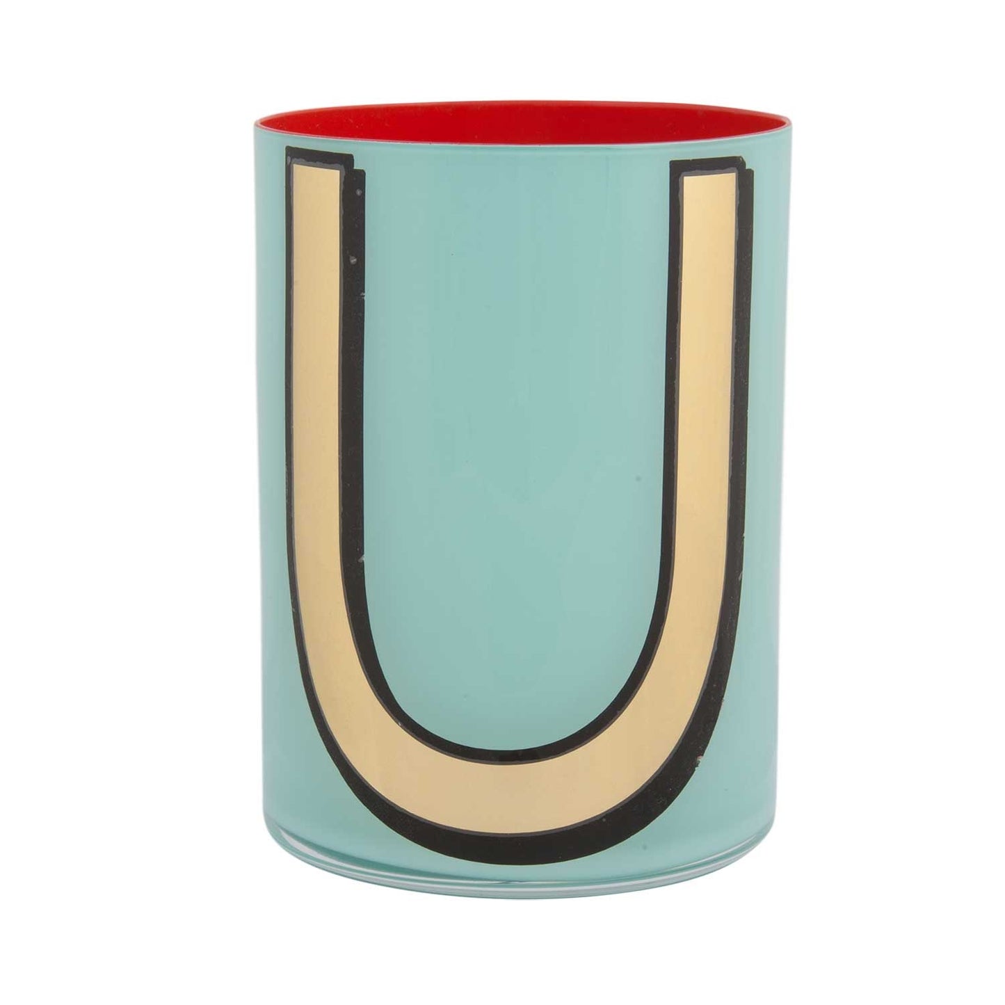 Alphabet Brush Pot - U