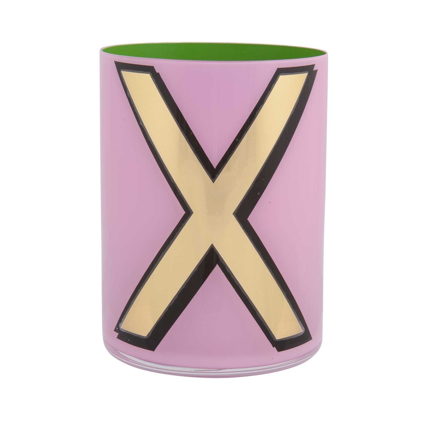 Alphabet Brush Pot - X