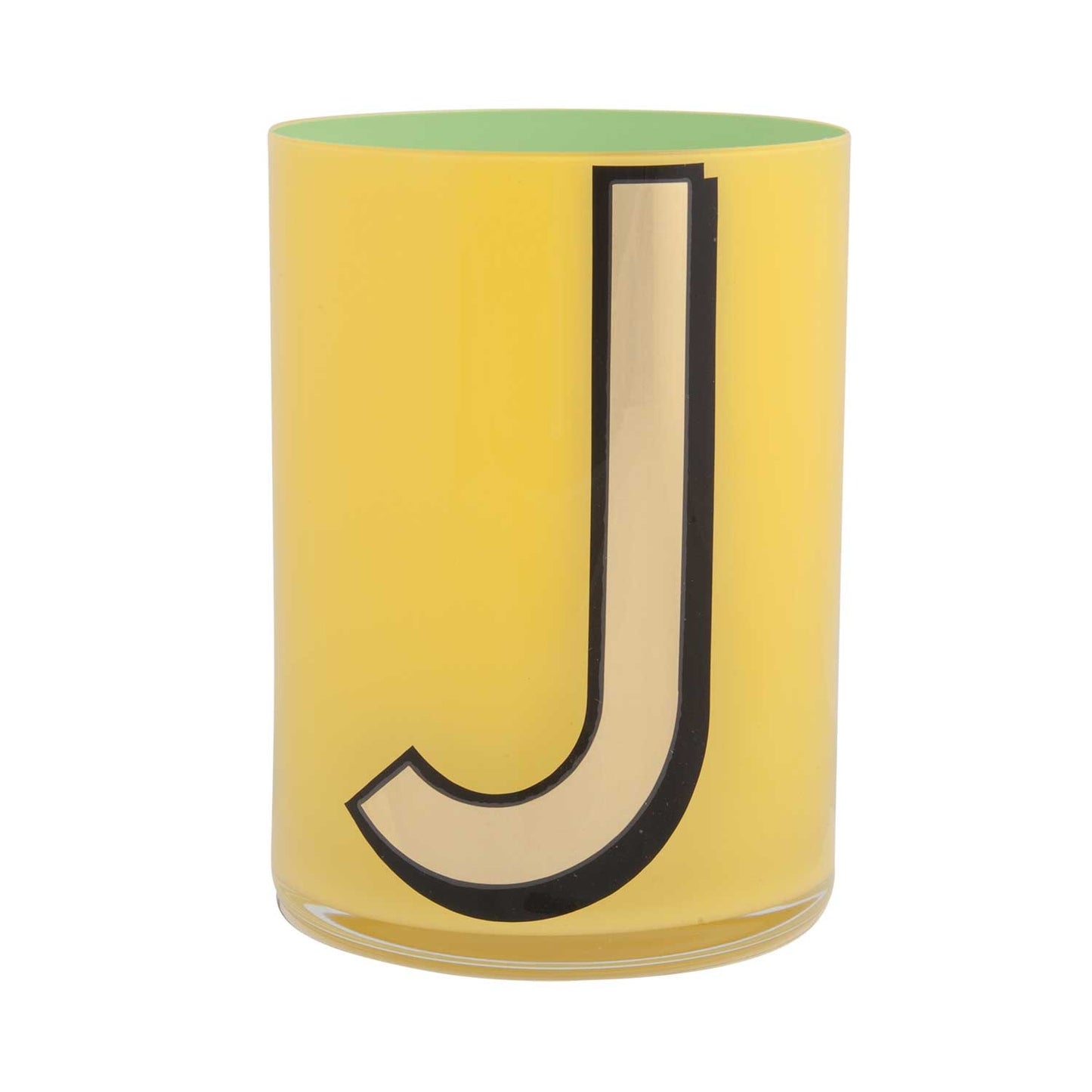 Alphabet Brush Pot - J