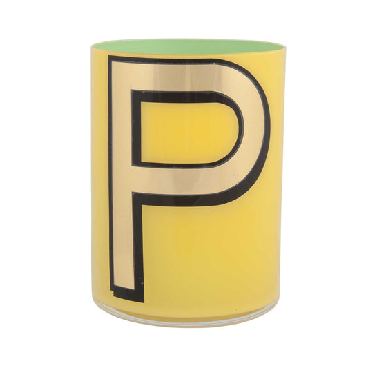 Alphabet Brush Pot - P