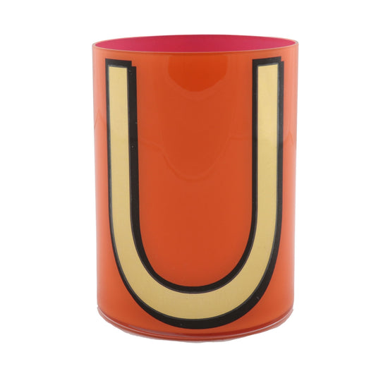 Alphabet Brush Pot - U