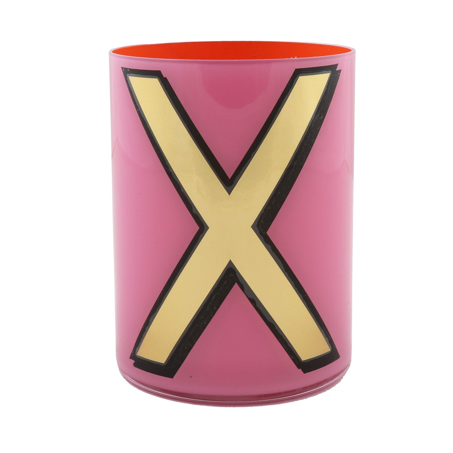 Alphabet Brush Pot - X