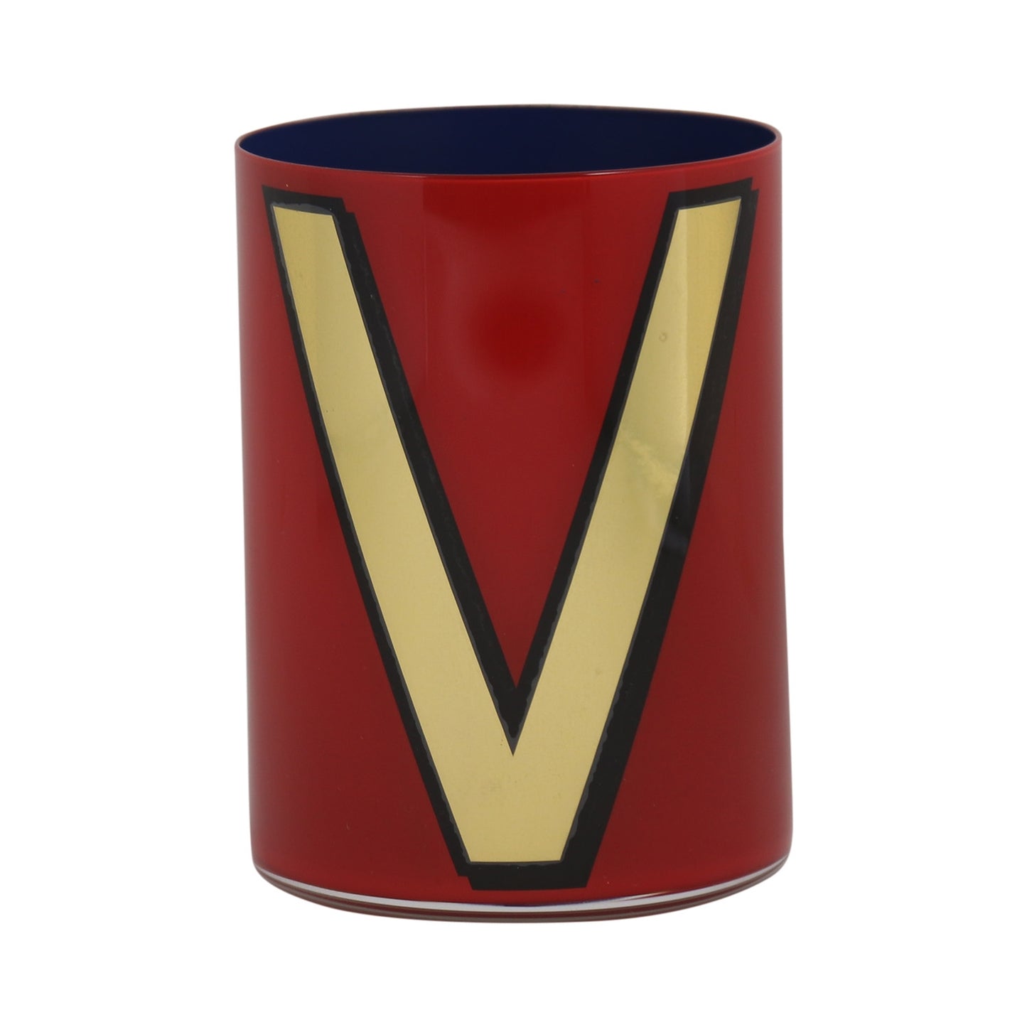 Alphabet Brush Pot - V