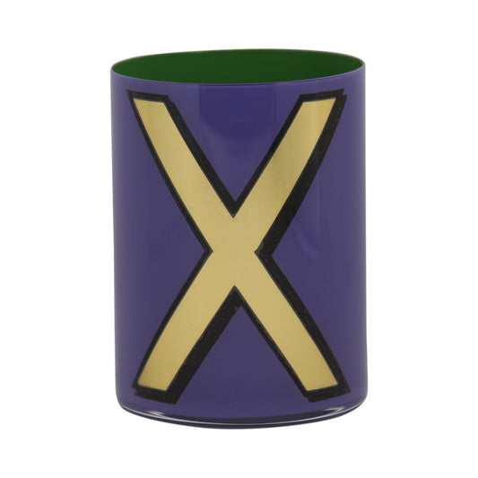 Alphabet Brush Pot - X