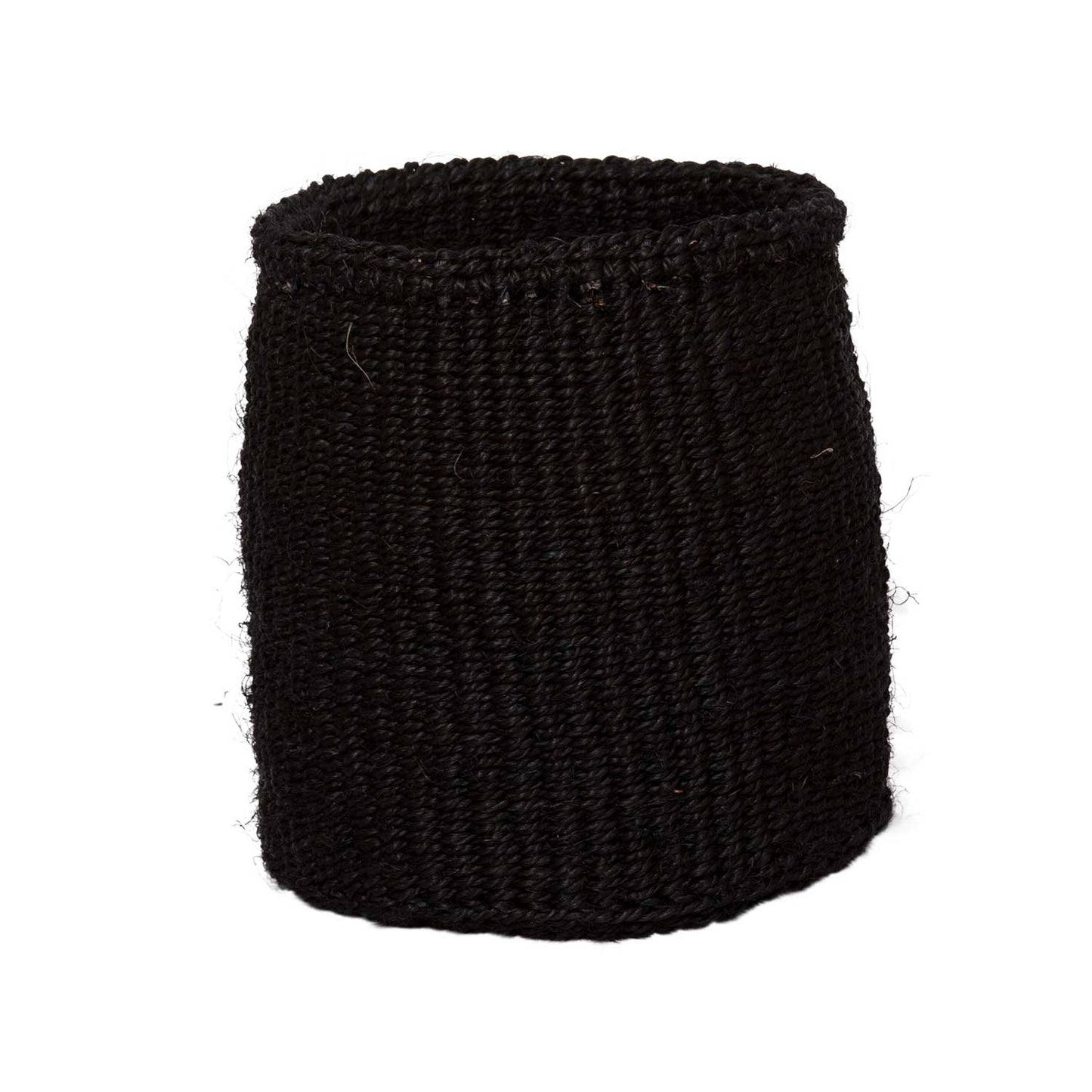 Sisal Basket Black S