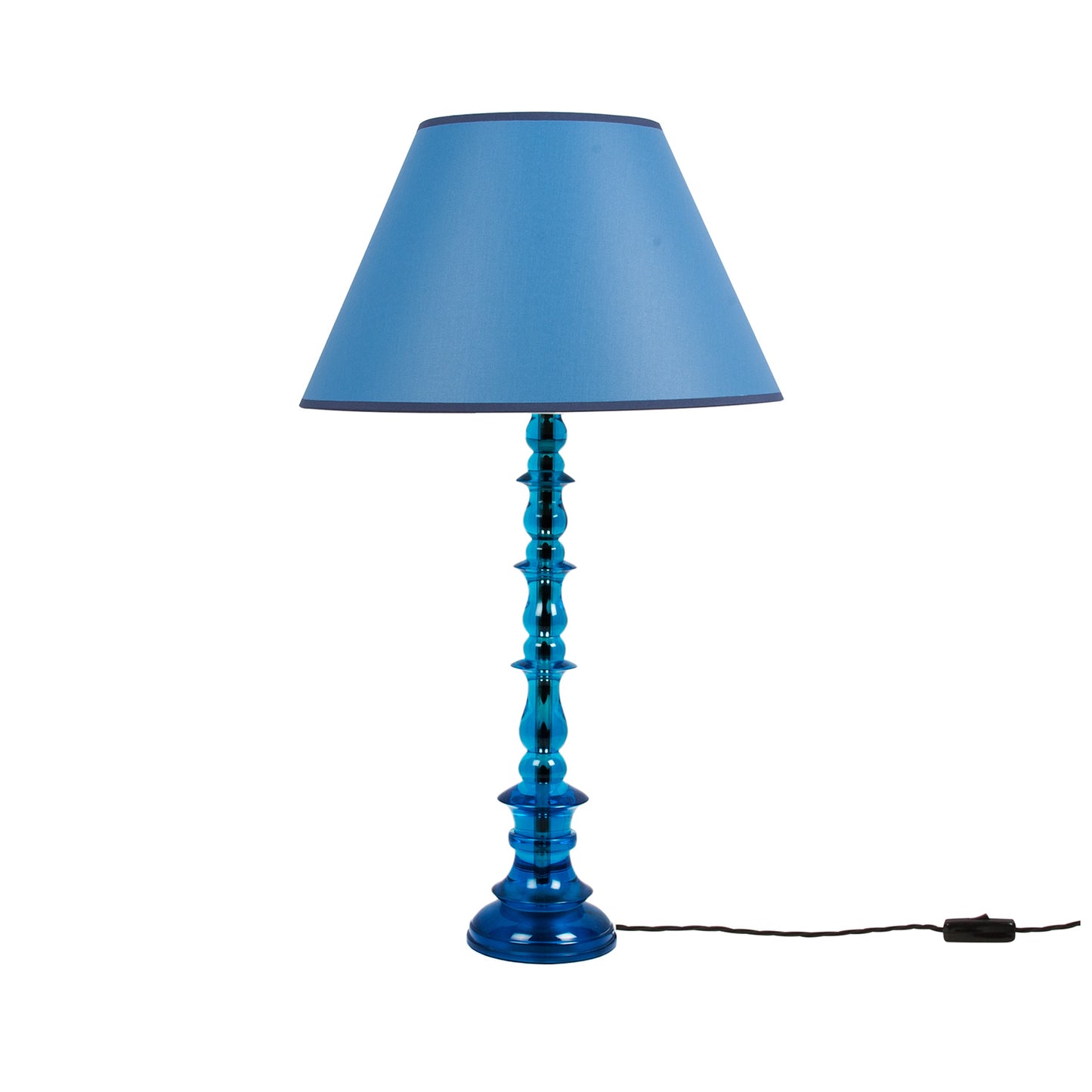Spring Resin Lamp Turquoise