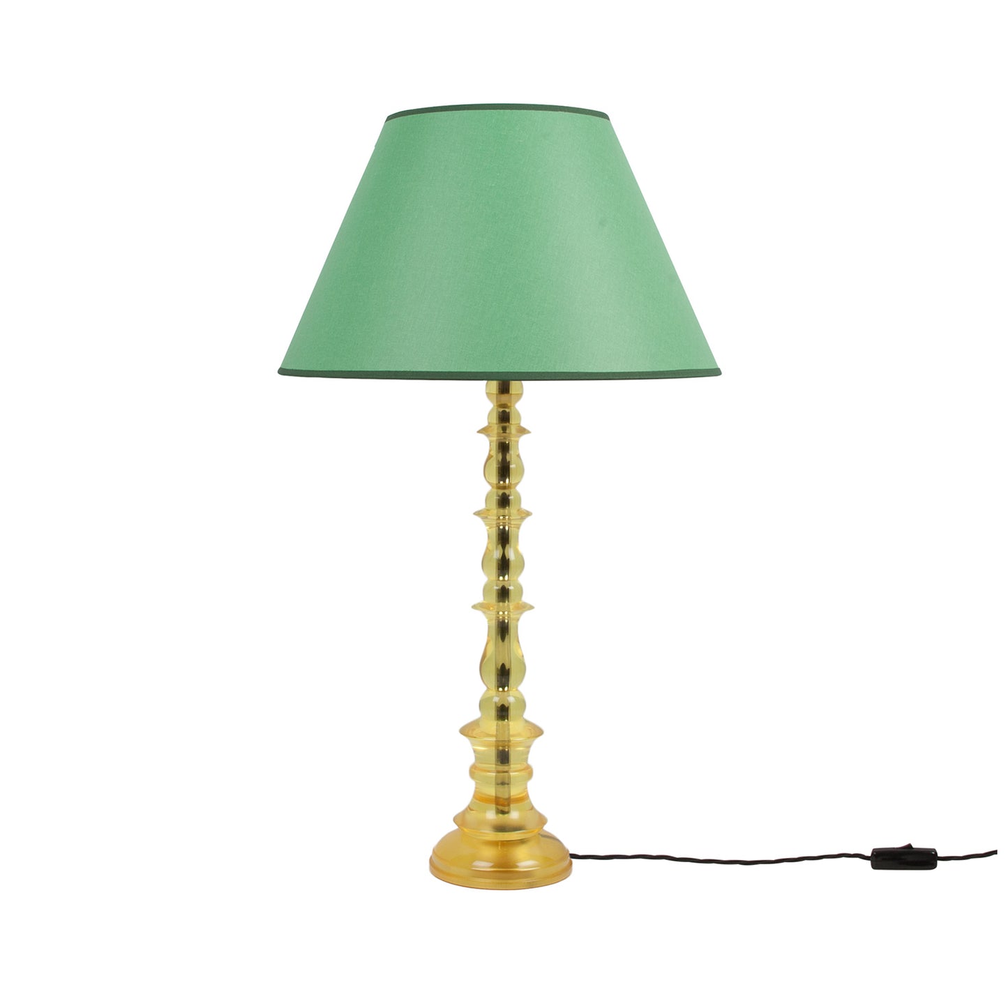 Spring Resin Lamp Yellow