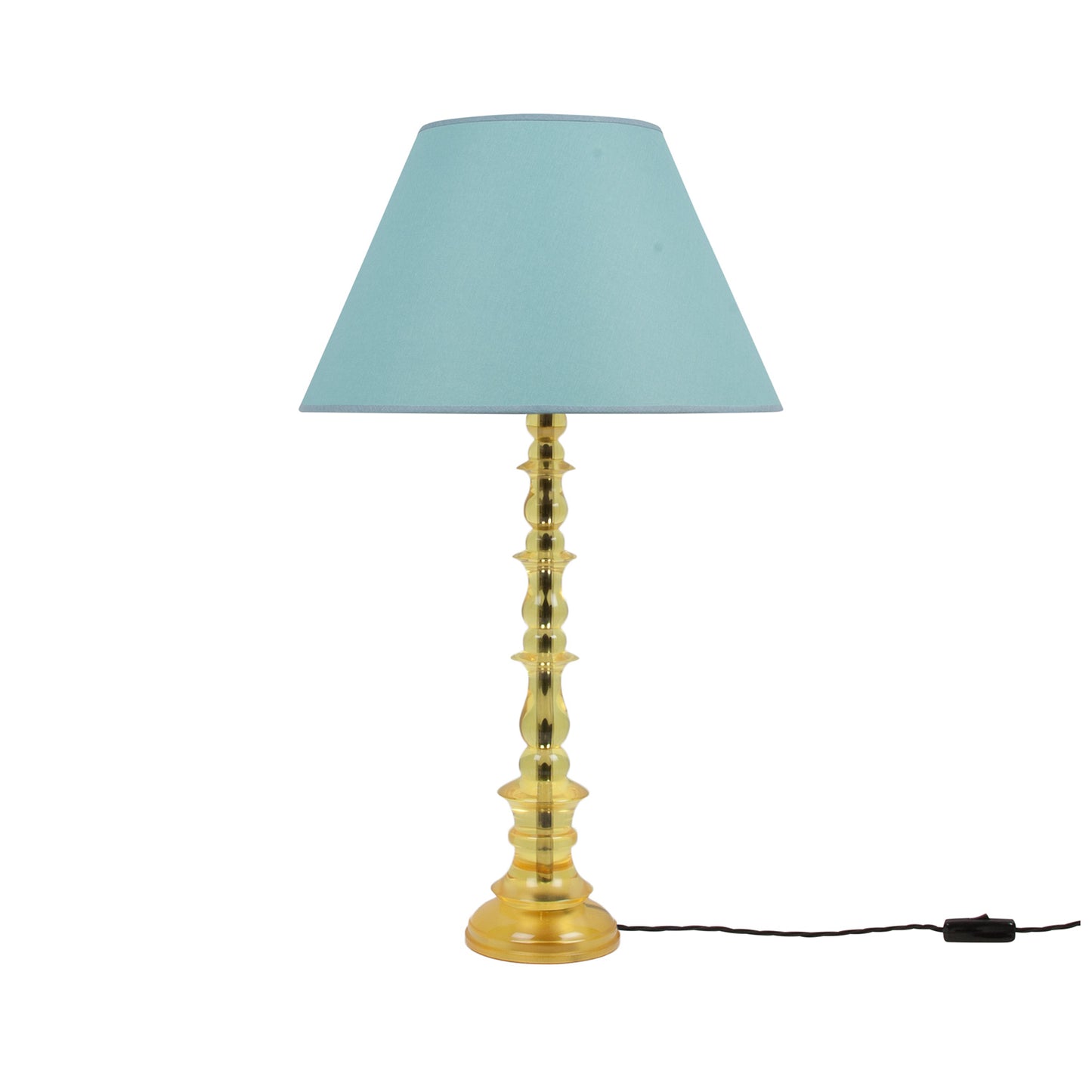 Spring Resin Lamp Yellow