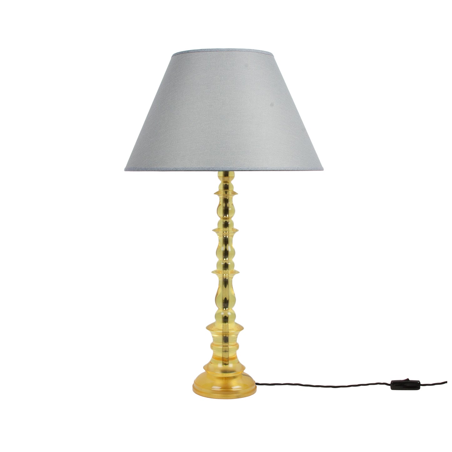 Spring Resin Lamp Yellow