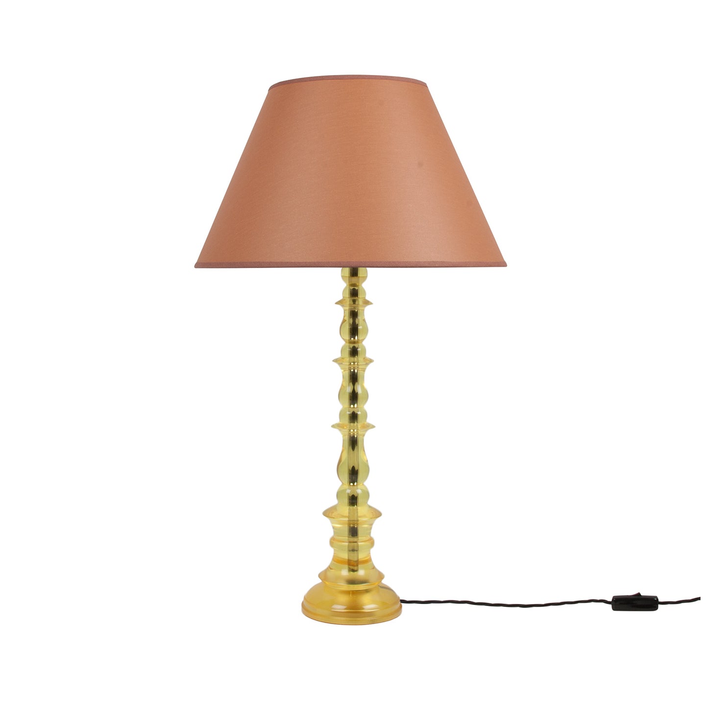 Spring Resin Lamp Yellow