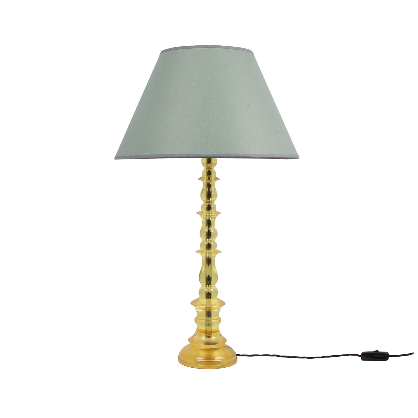 Spring Resin Lamp Yellow