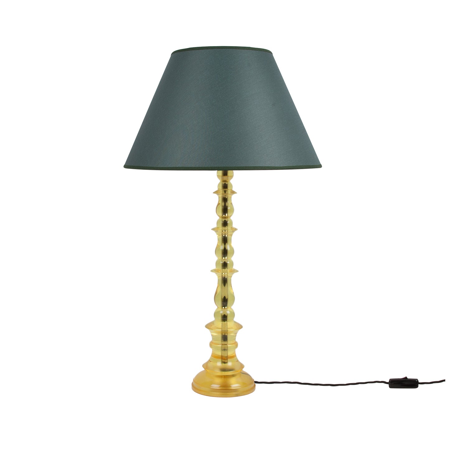 Spring Resin Lamp Yellow