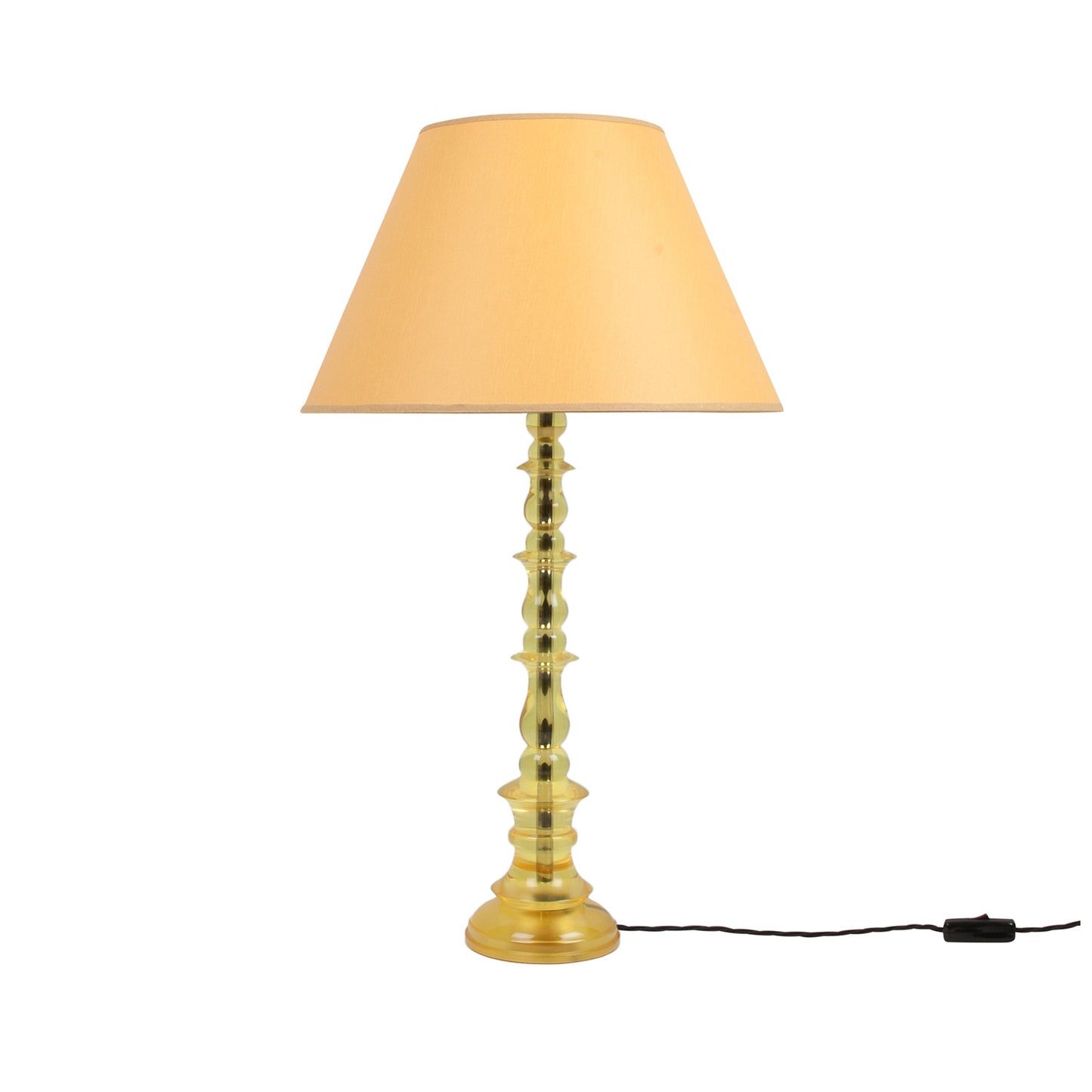 Spring Resin Lamp Yellow