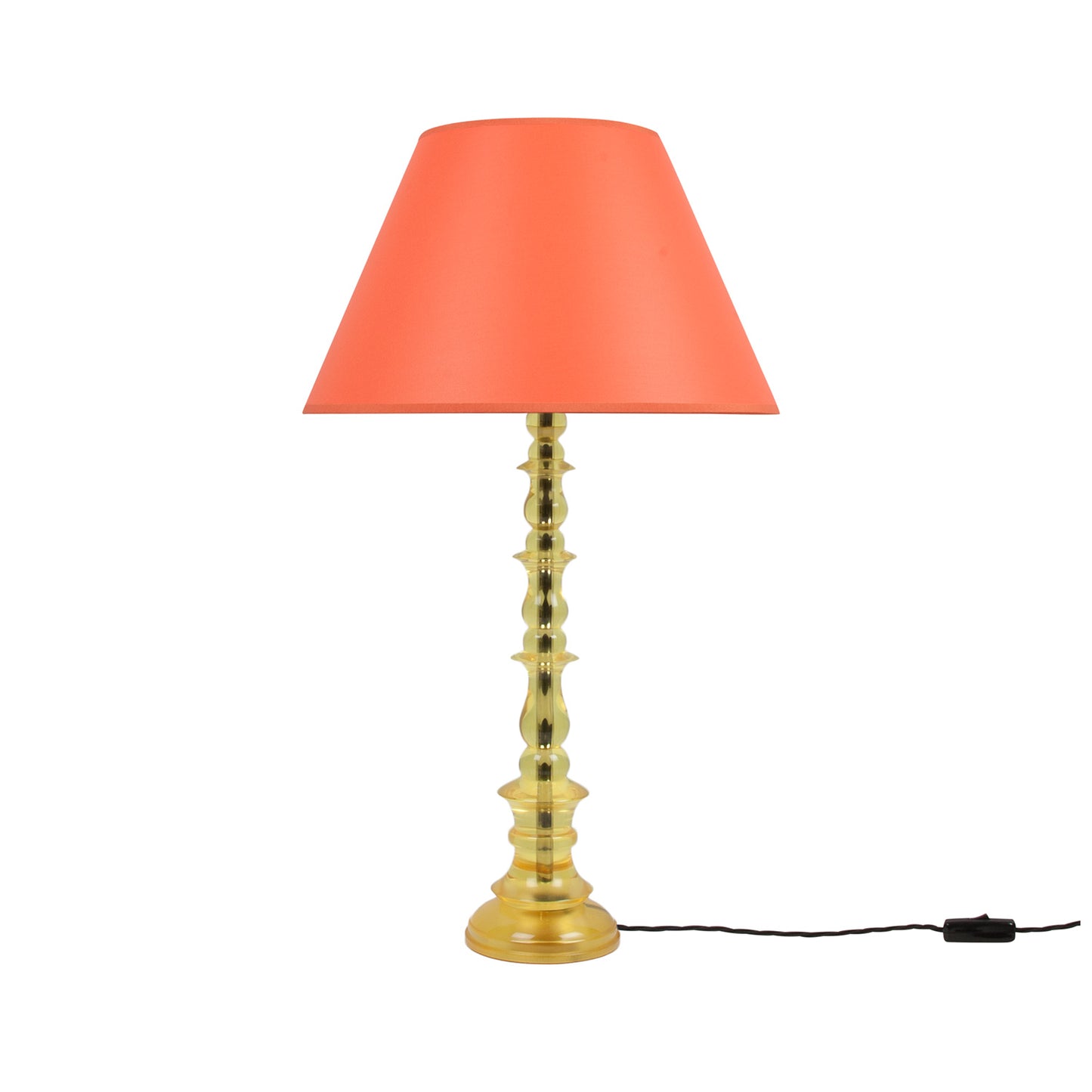 Spring Resin Lamp Yellow