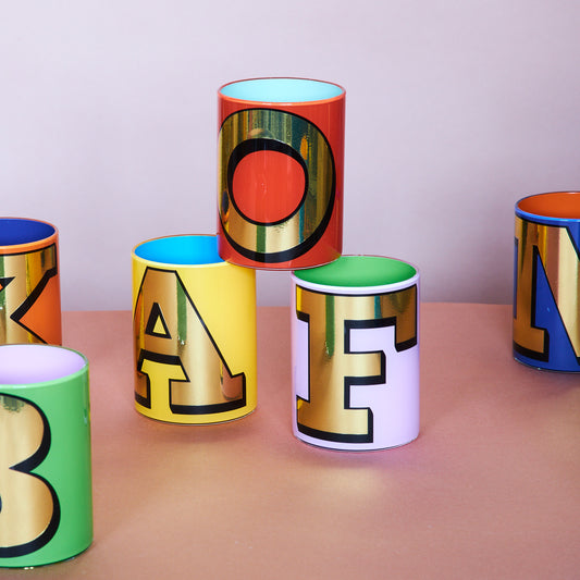 INTRODUCTORY OFFER - 20% OFF NEW ALPHABET BRUSH POTS