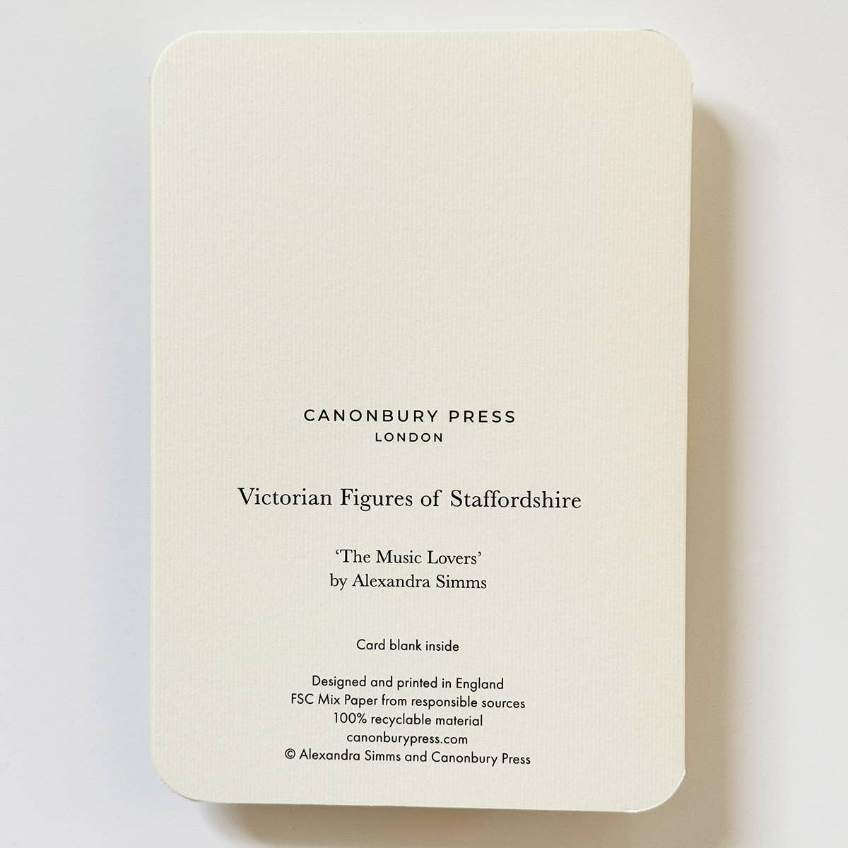 The Music Lovers Greeting Card