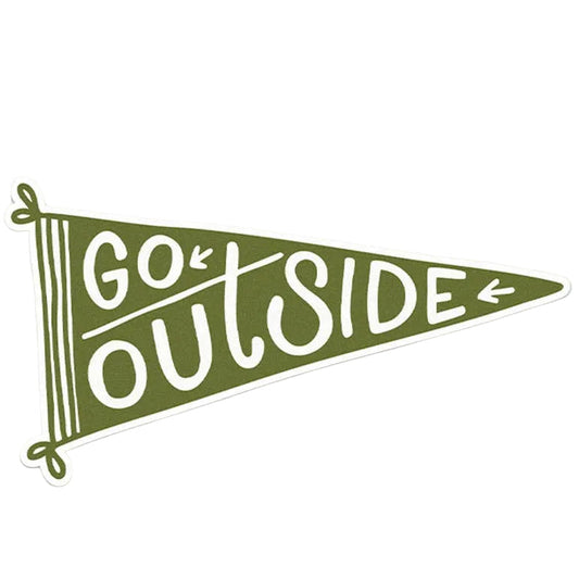 Go Outside - Vinyl Sticker