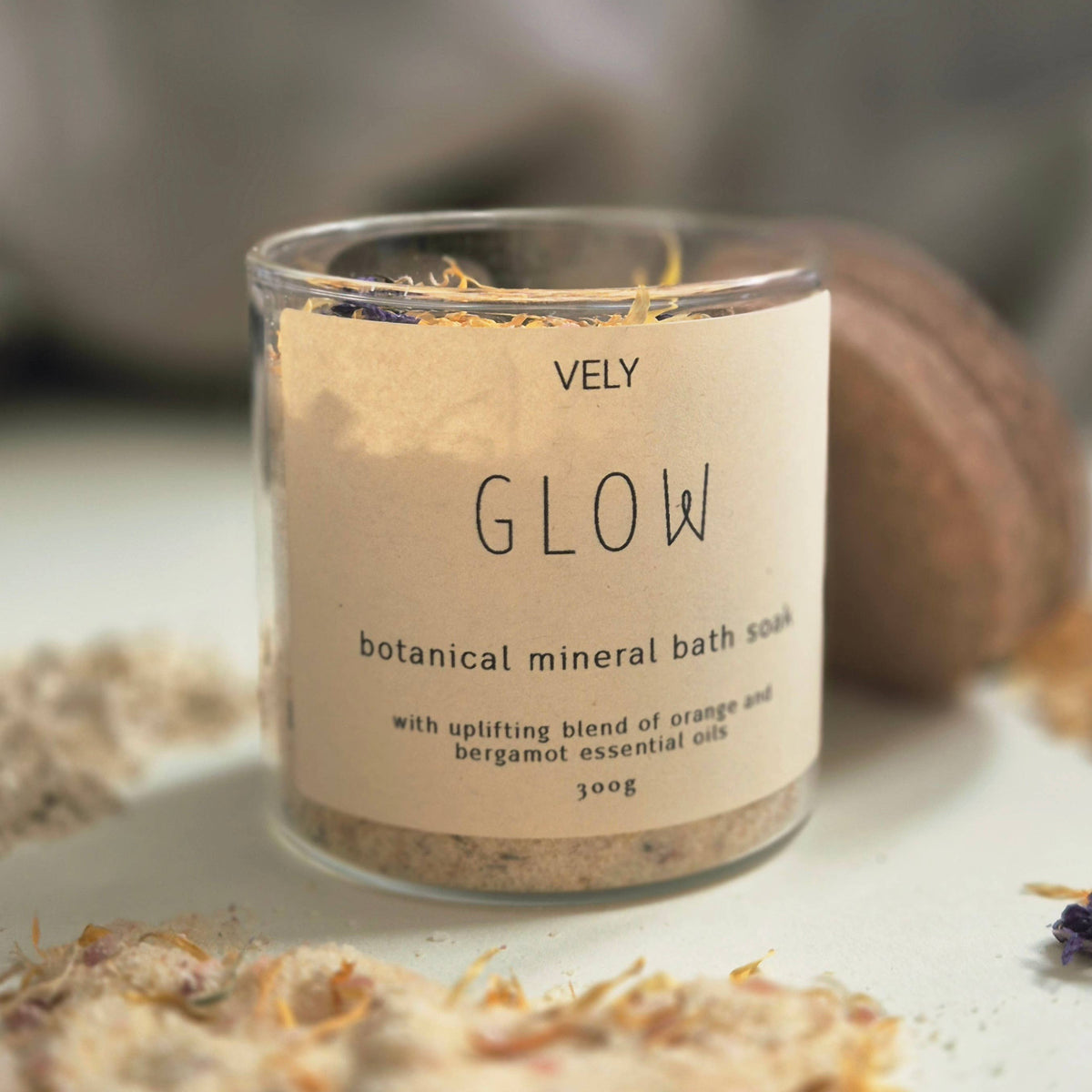 Botanical Mineral Bath Salts "Glow"