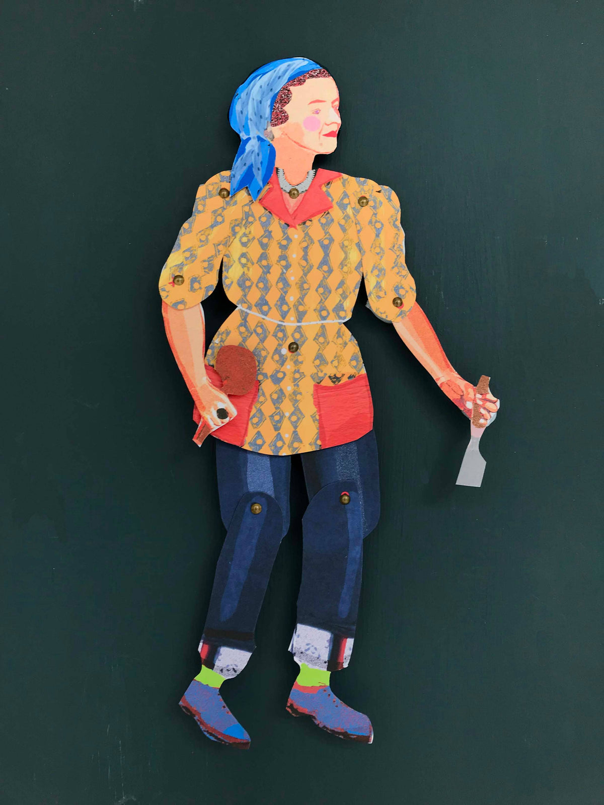 Cut & Make Paper Puppet - Artist Series - Barbara Hepworth