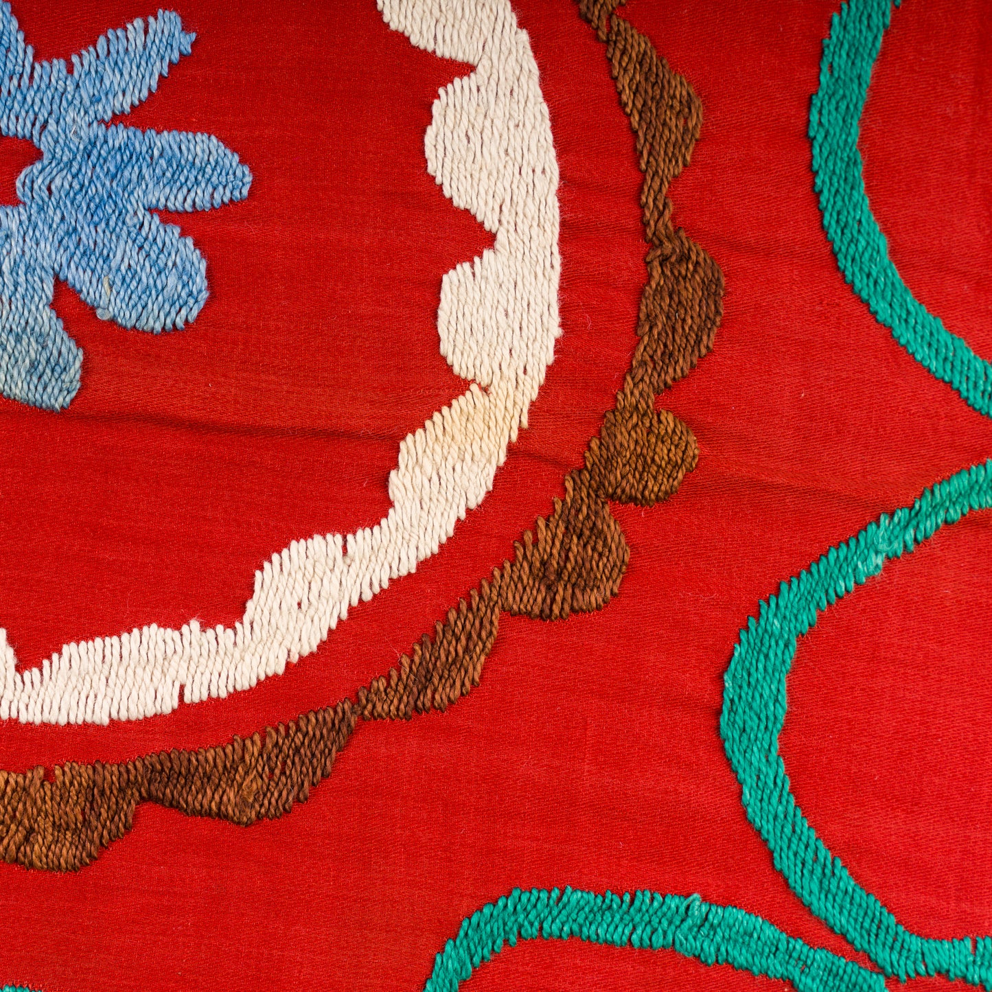 Antique Suzani Cushion 48cm x 52cm