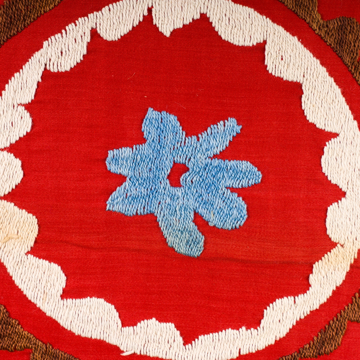 Antique Suzani Cushion 48cm x 52cm