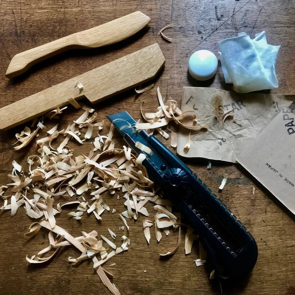 Butter Knife Whittling DIY Kit Set
