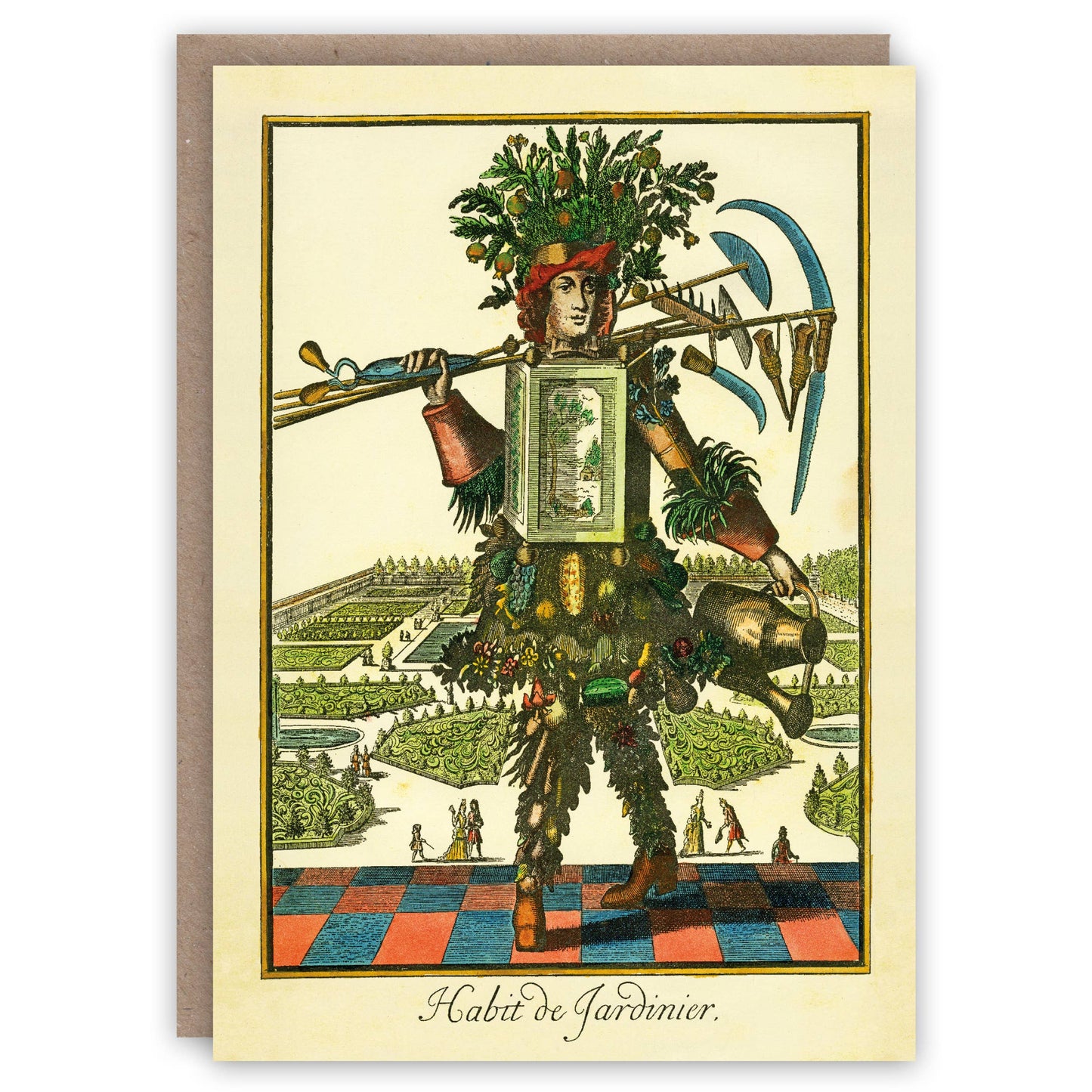 Habit de Jardinier - Greeting Card