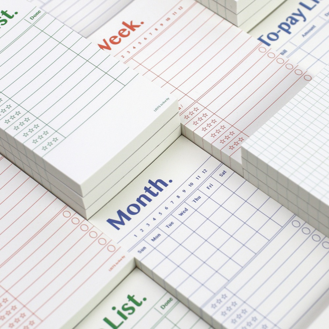 Paperian Lists To Live by 'Day' Memo Pad