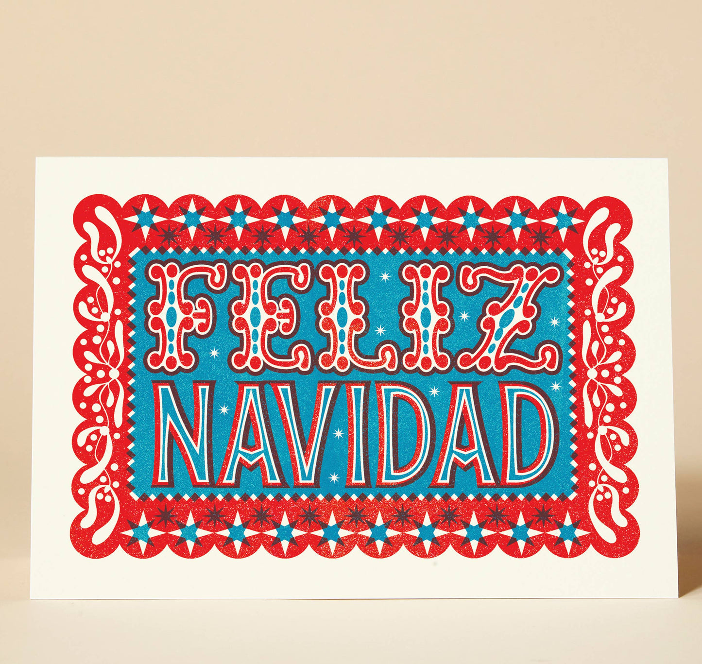 Feliz Navidad Christmas Card
