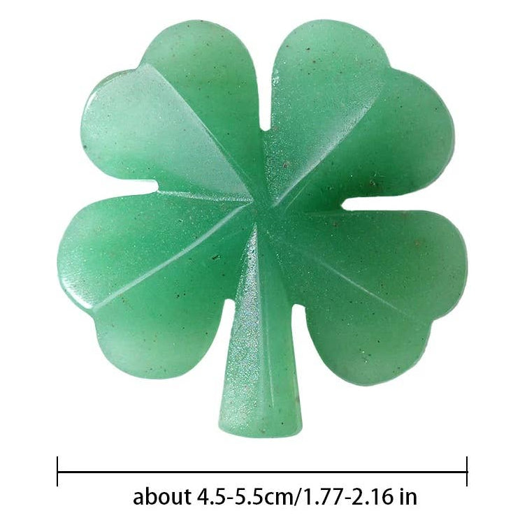 Aventurine Lucky Four Leaf Clover
