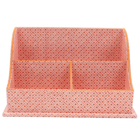 Wave Letter Sorter Block Printed:  Dot Grid