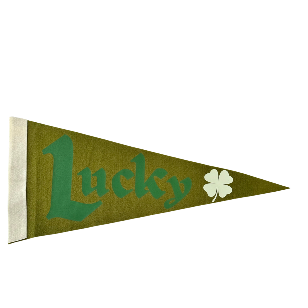 Lucky Clover Pennant Flag