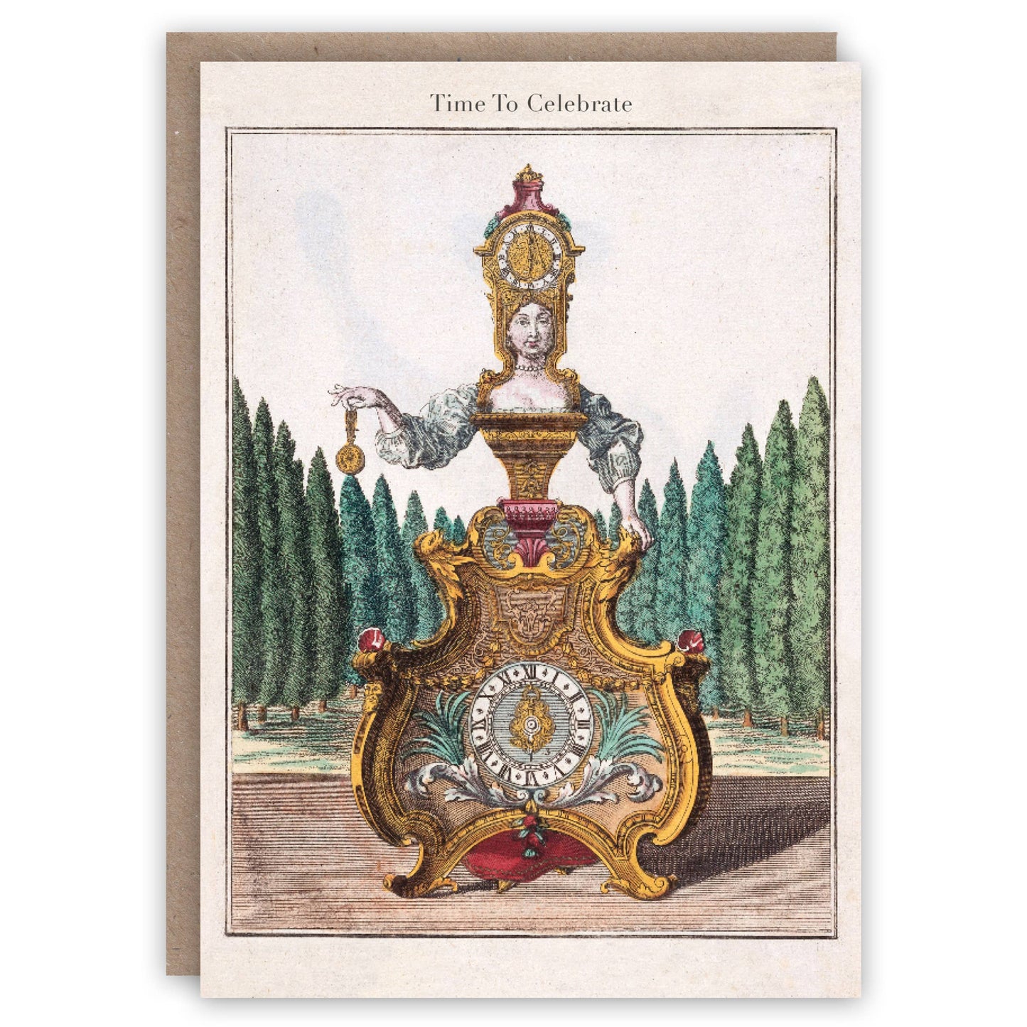 The Clockmaker - Greeting Card