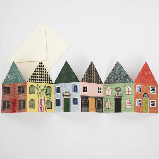 House Concertina Greeting Card