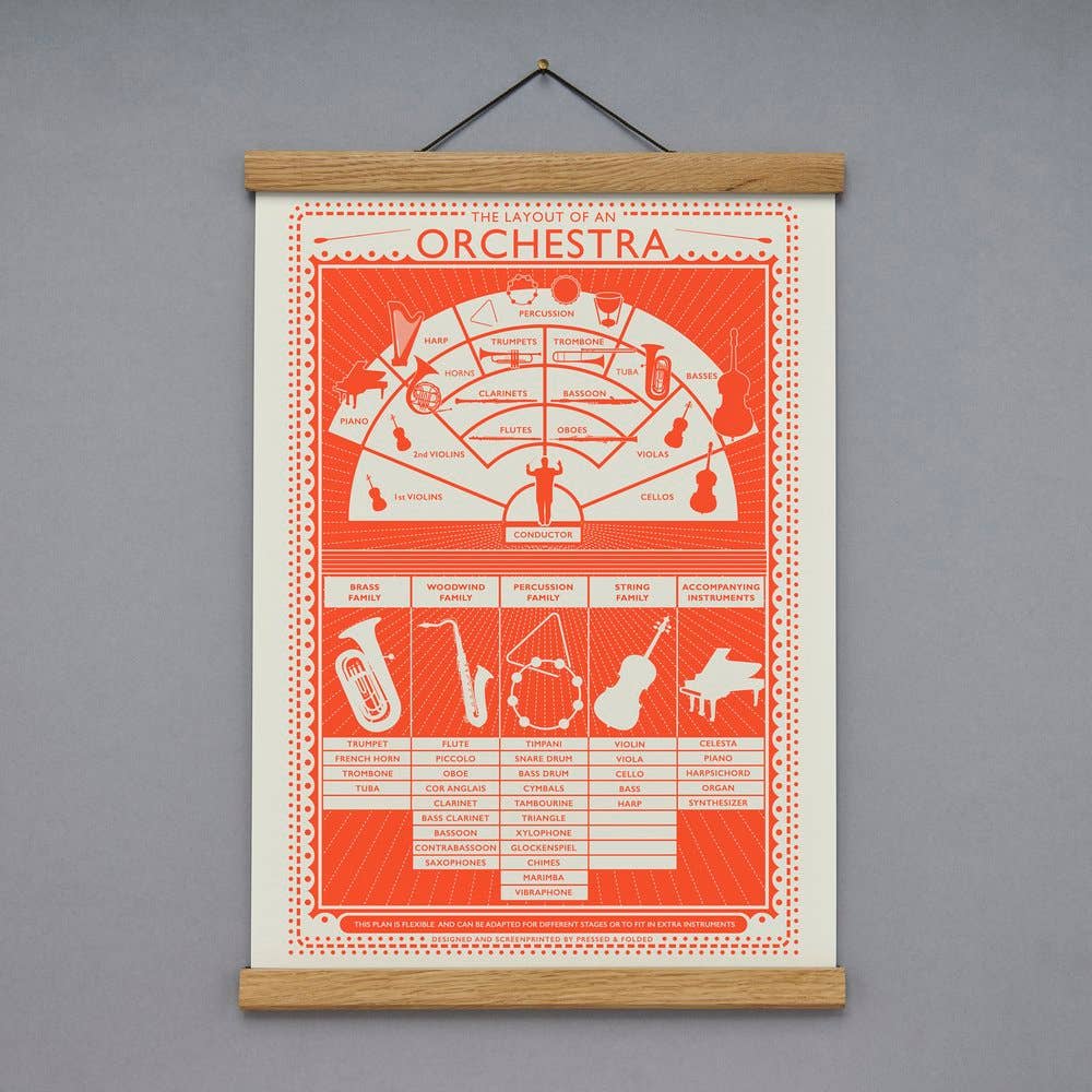 Orchestra Screen Print