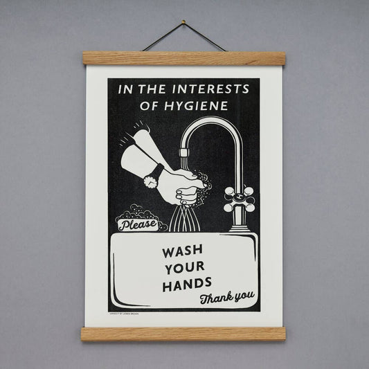 HYGIENE Linocut Print