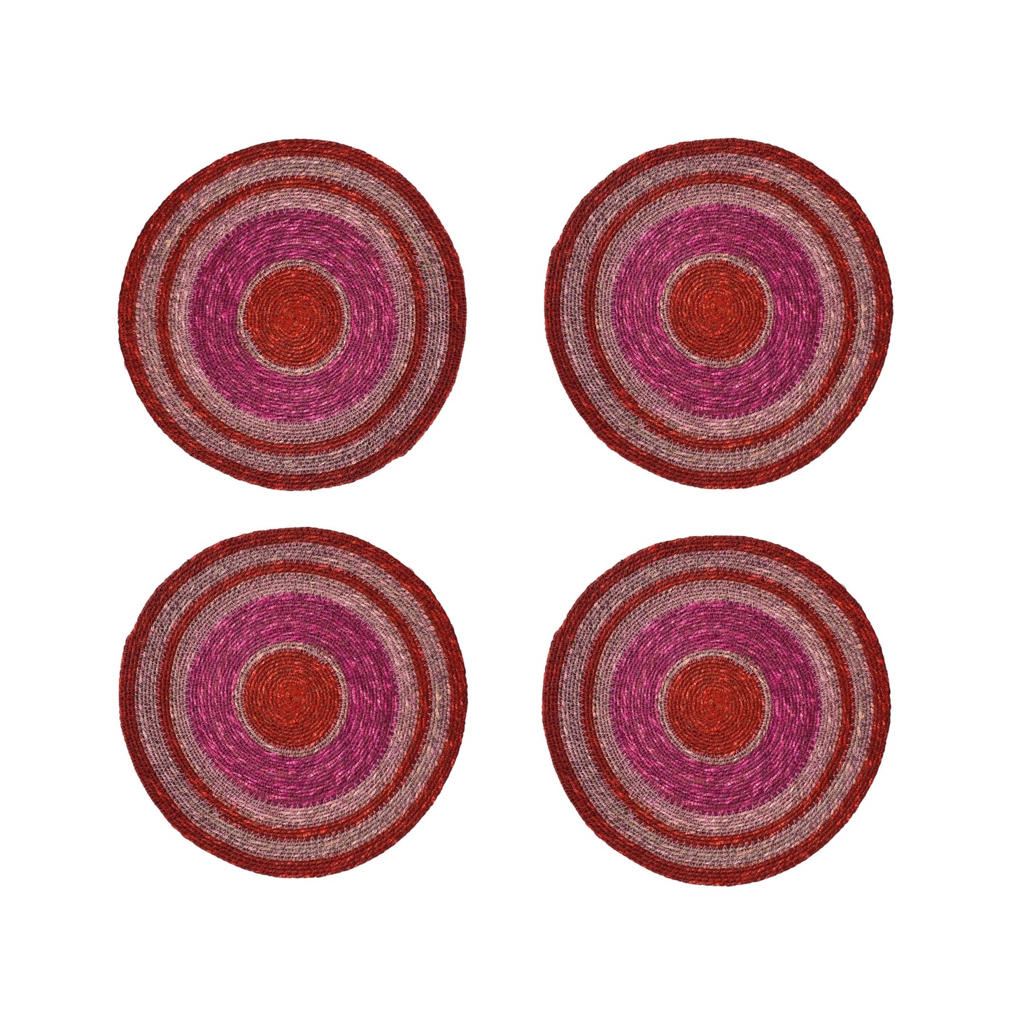 Seagrass Placemat - Guardsman Red / Venetian Pink: 4