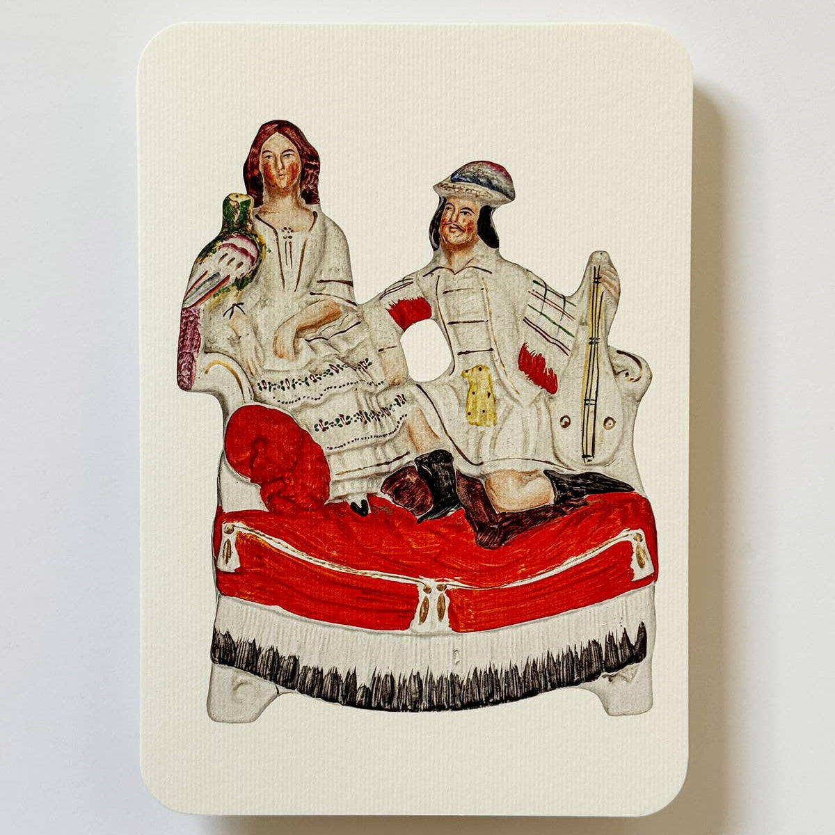 The Lovebirds Greeting Card