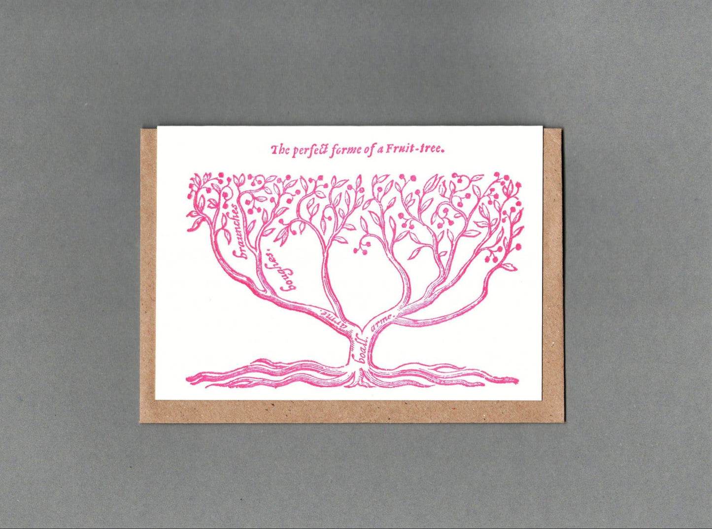 Fruit Tree - Greeting Card