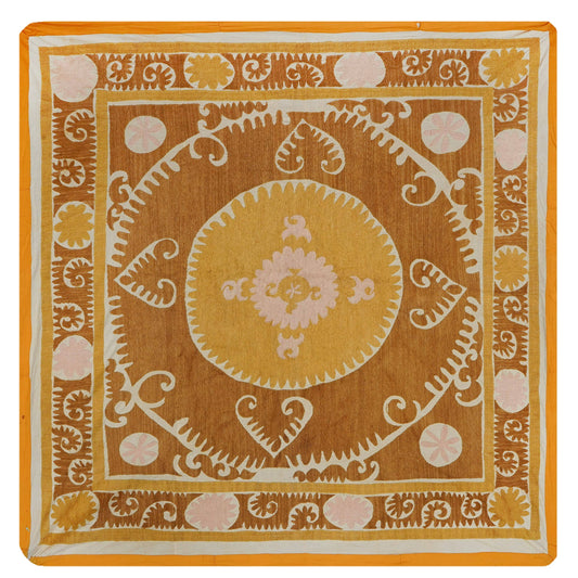 Handmade Vintage Suzani Throw