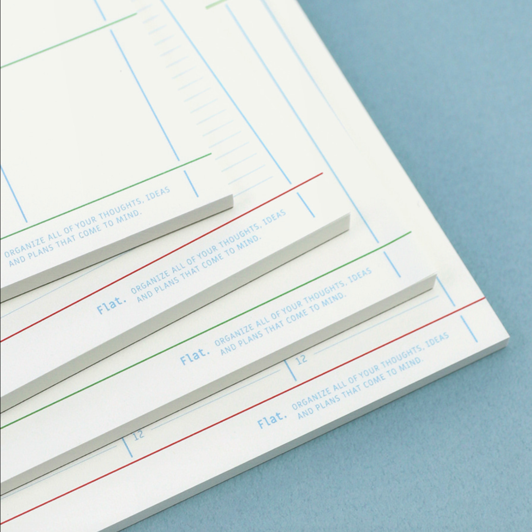 Paperian Flat A5 'Weekly' Notepad