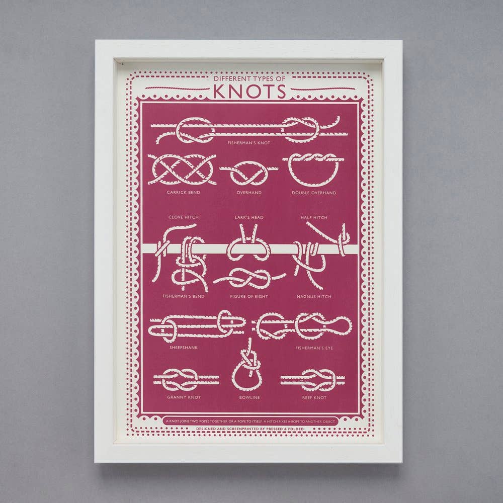 Knots Screen Print
