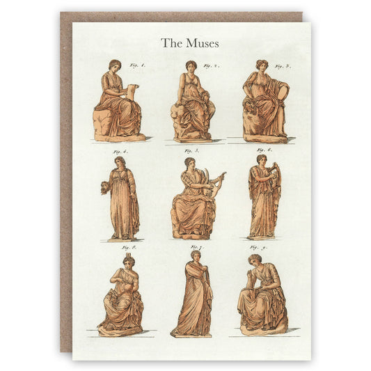 The Muses - Greeting Card